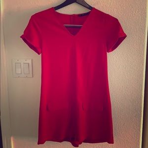 Red Zara Romper